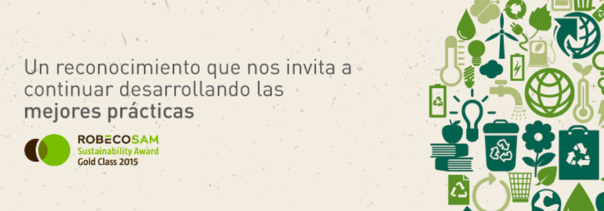 Grupo SURA recibe reconocimiento Gold Class en sostenibilidad entregado por RobecoSAM
