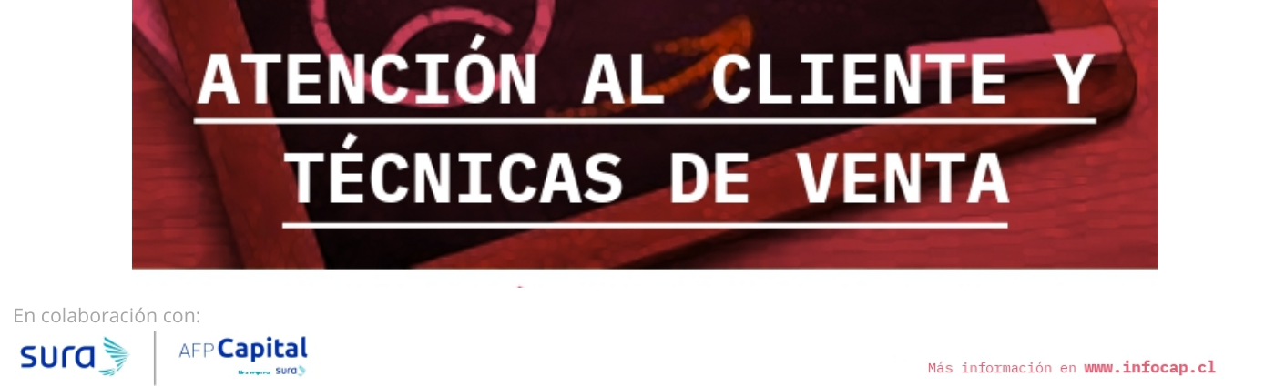 INFOCAP realiza curso online gratuito de capacitación para 300 personas en alianza con SURA Asset Management Chile